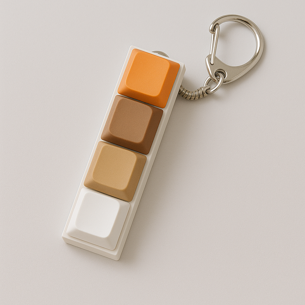 ของเล่นคลายเบื่อ คีย์บอร์ดกลไก 4 ปุ่มแบบปรับแต่งได้