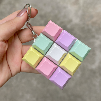 ของเล่นคลายเบื่อ คีย์บอร์ดกลไก 9 ปุ่มแบบปรับแต่งได้