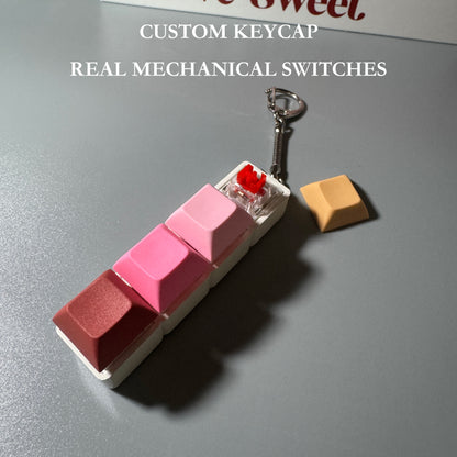 ของเล่นคลายเบื่อ คีย์บอร์ดกลไก 4 ปุ่มแบบปรับแต่งได้