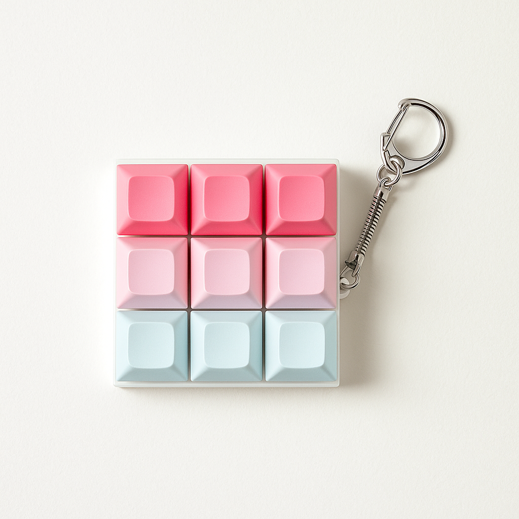 ของเล่นคลายเบื่อ คีย์บอร์ดกลไก 9 ปุ่มแบบปรับแต่งได้